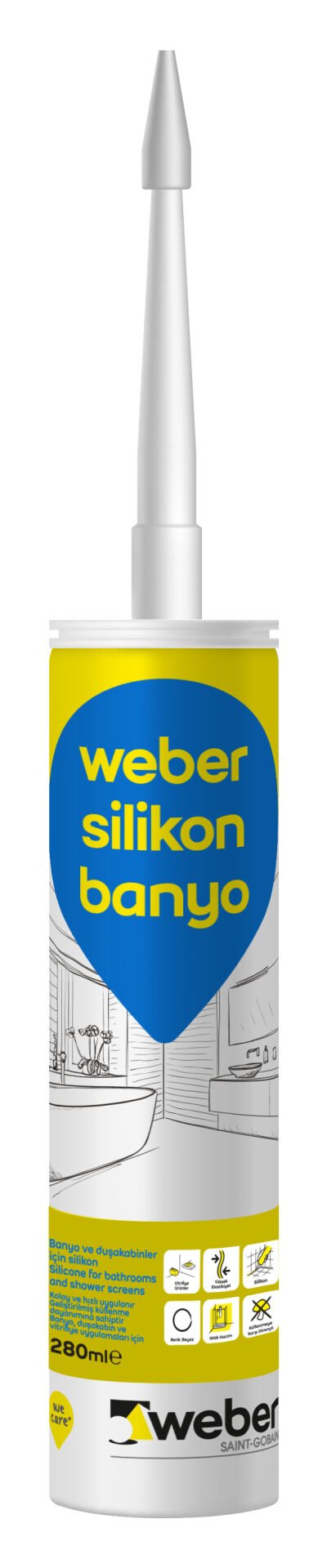 weber silikon banyo